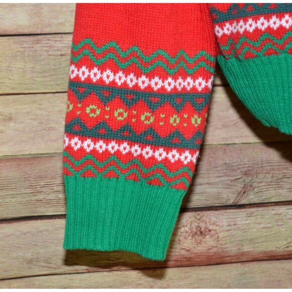 Spencer's Workshop Size XL Light Up Ugly Sweater Merry X-Mas Prick Cactus WORKS - Picture 8 of 13